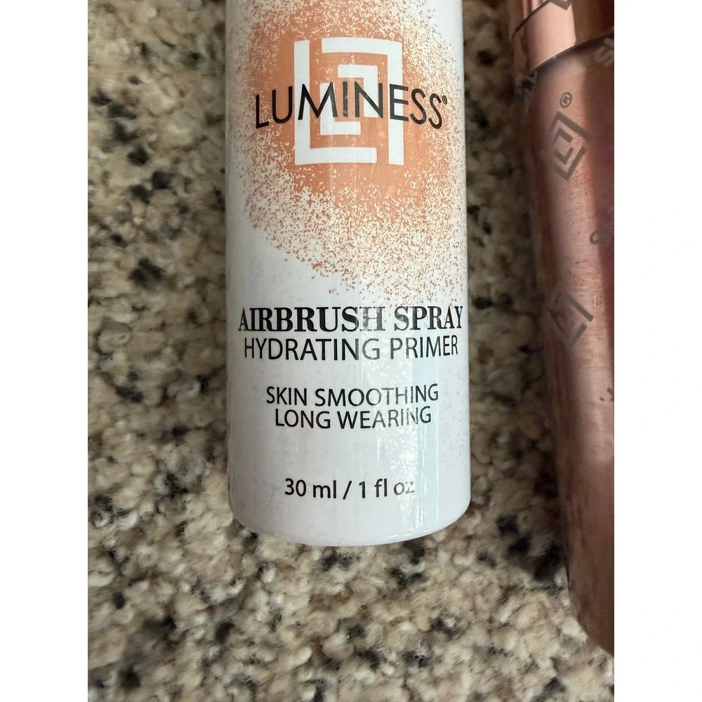 Luminess Airbrush Spray Silk Foundation, Blush, Primer 30ml 1oz Light Medium NEW